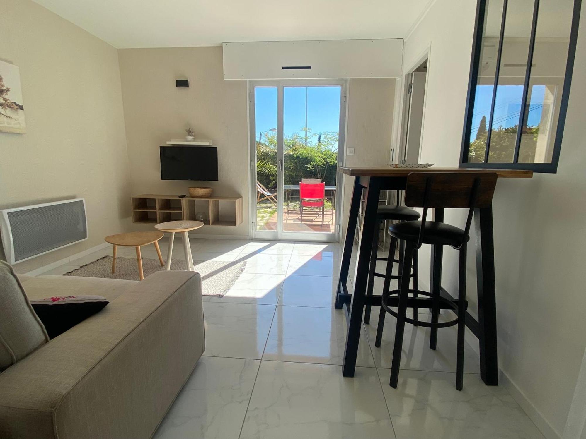 Appartement Cosy A Sanary Plage De Portissol-Climatise-Parking Prive Exterior foto